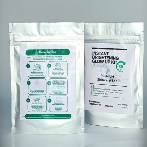 Instant Brightening Facial Kit